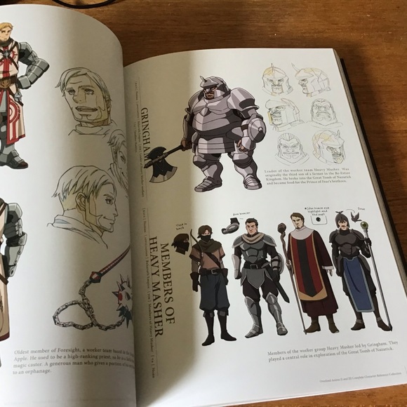 Overlord II III The Complete Anime Artbook softcover - Picture 8 of 9